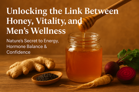 Unlocking the Link Between Honey, Vitality, and Men’s Wellness