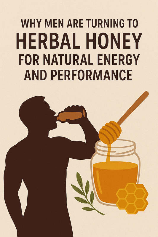 Why Men Are Turning to Herbal Honey for Natural Energy and Performance