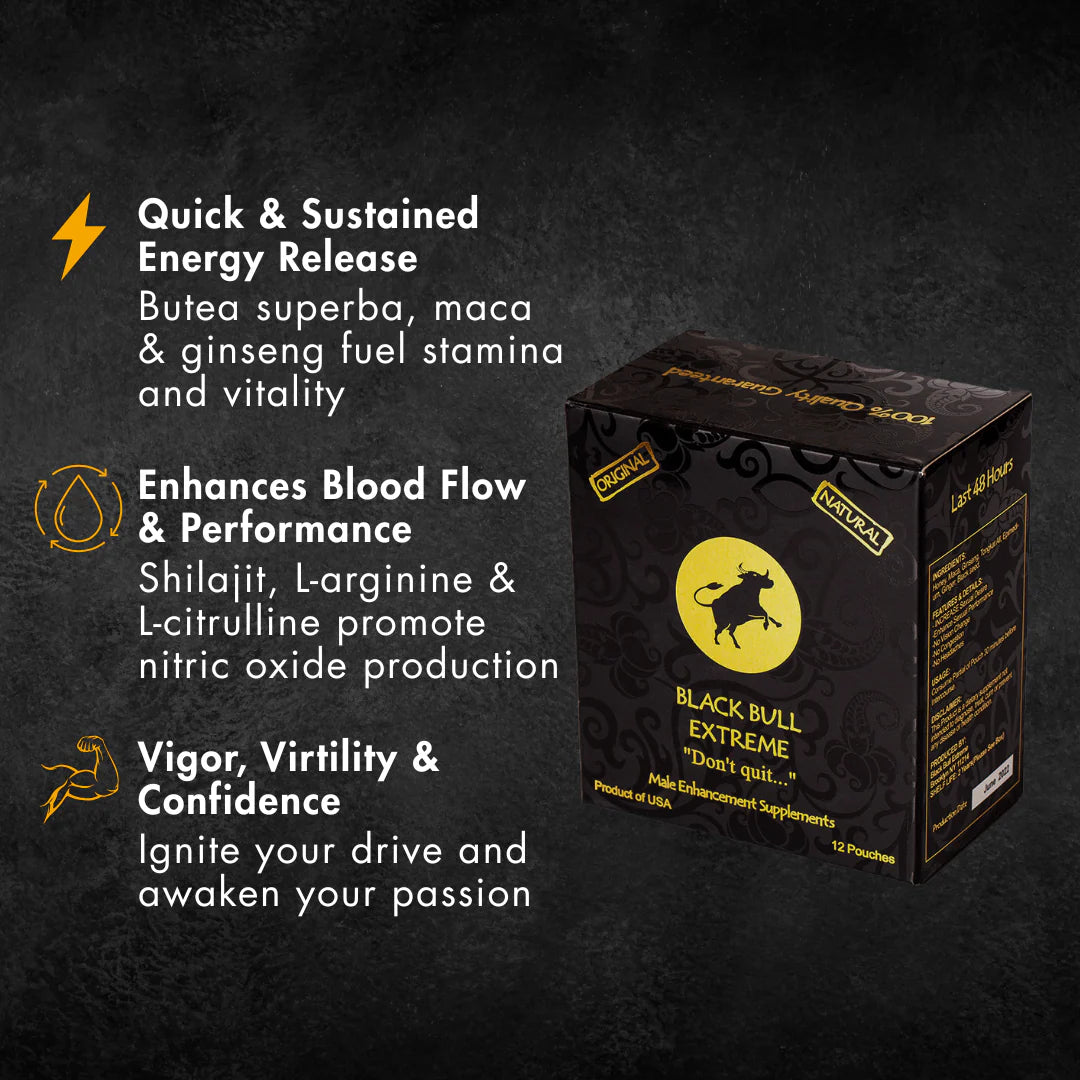 Black Bull Extreme Don’t Quit Honey