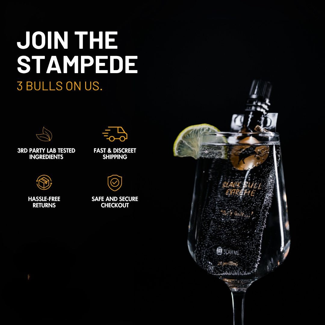 JOIN THE STAMPEDE 3 BULLS ON US.